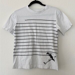 Uniqlo UT Archive One Piece Luffy Stripe Graphic Tee White XS Anime